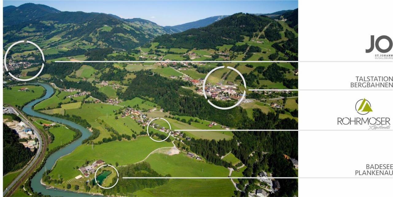 Rohrmoser Appartements Sankt Johann im Pongau Exterior foto